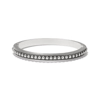 Brighton | Pretty Tough Gem Hinged Bangle-Black