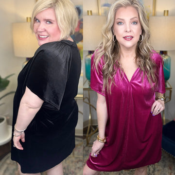 Not A Drill Dress-S-3X!