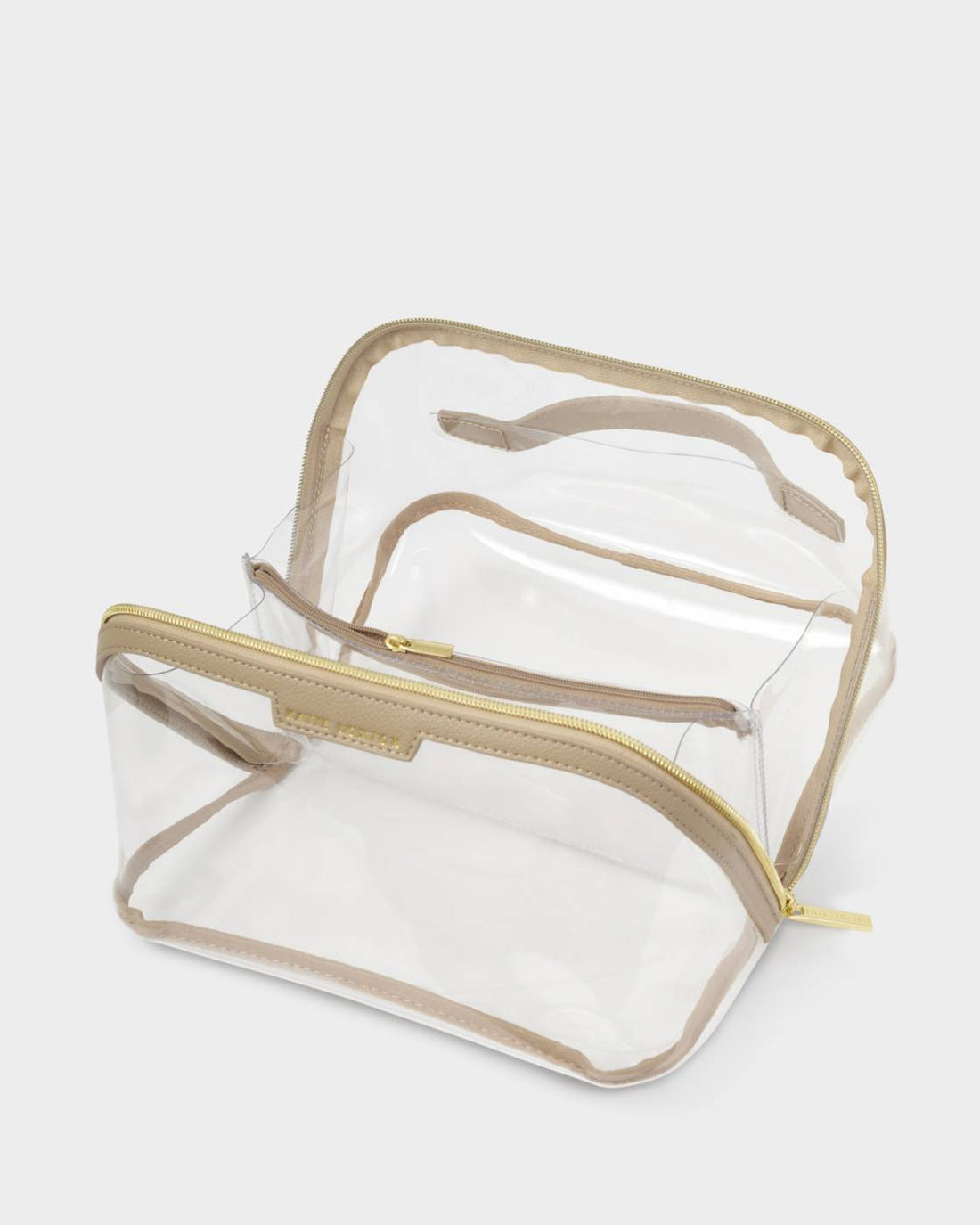 Katie Loxton | Large Clear Fold-Out Wash Bag
