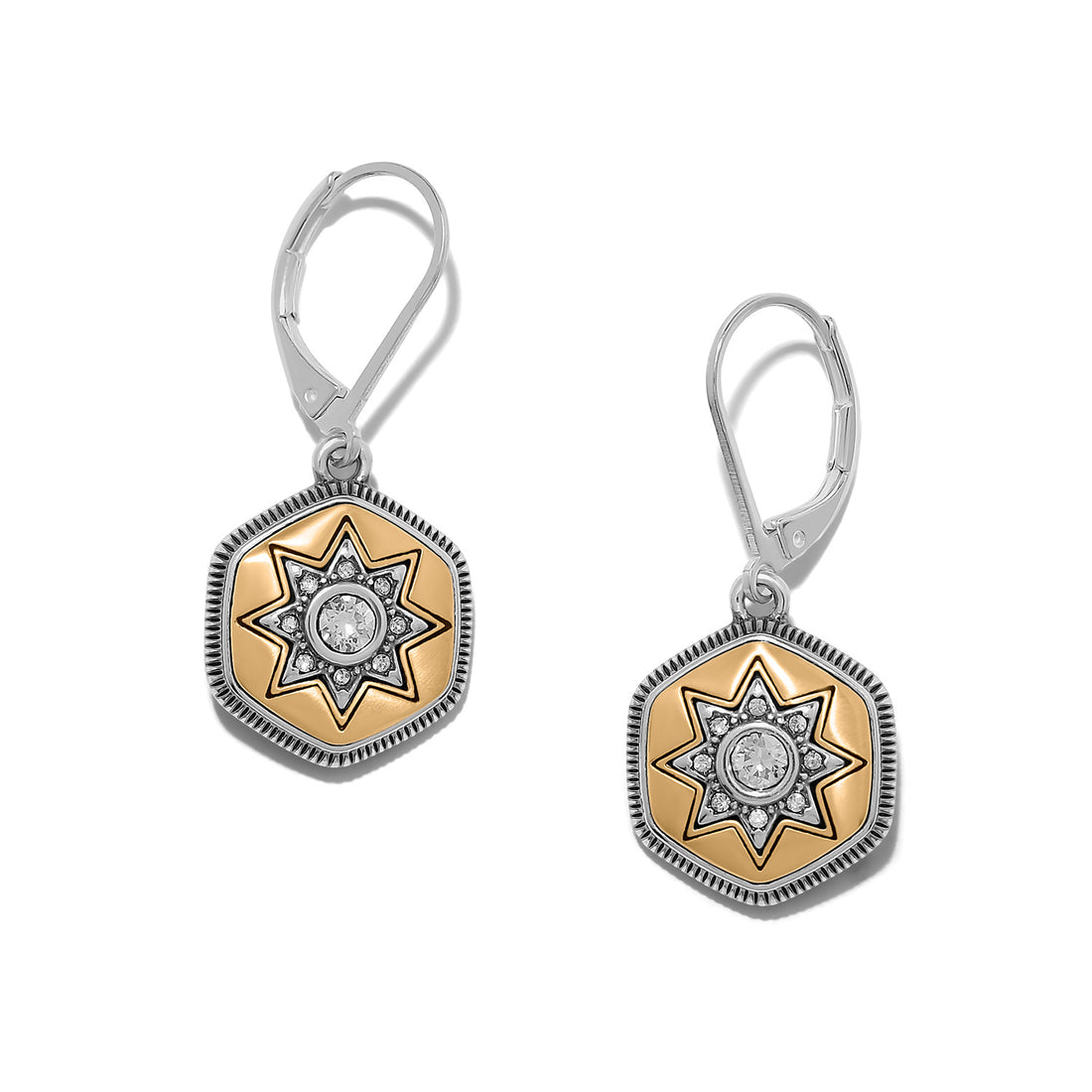 Brighton | Mosaic Nova Leverback Earrings