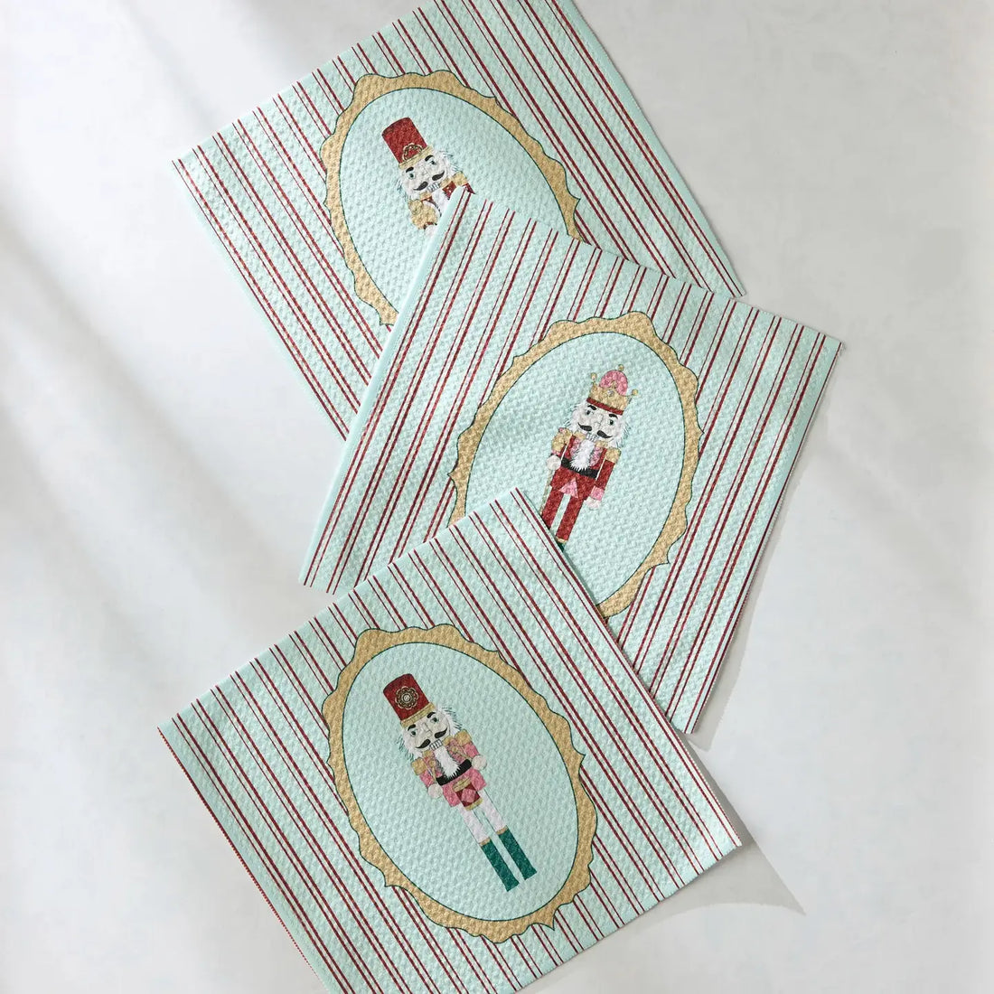 Geometry Nutcracker Intermission Dishcloth Set