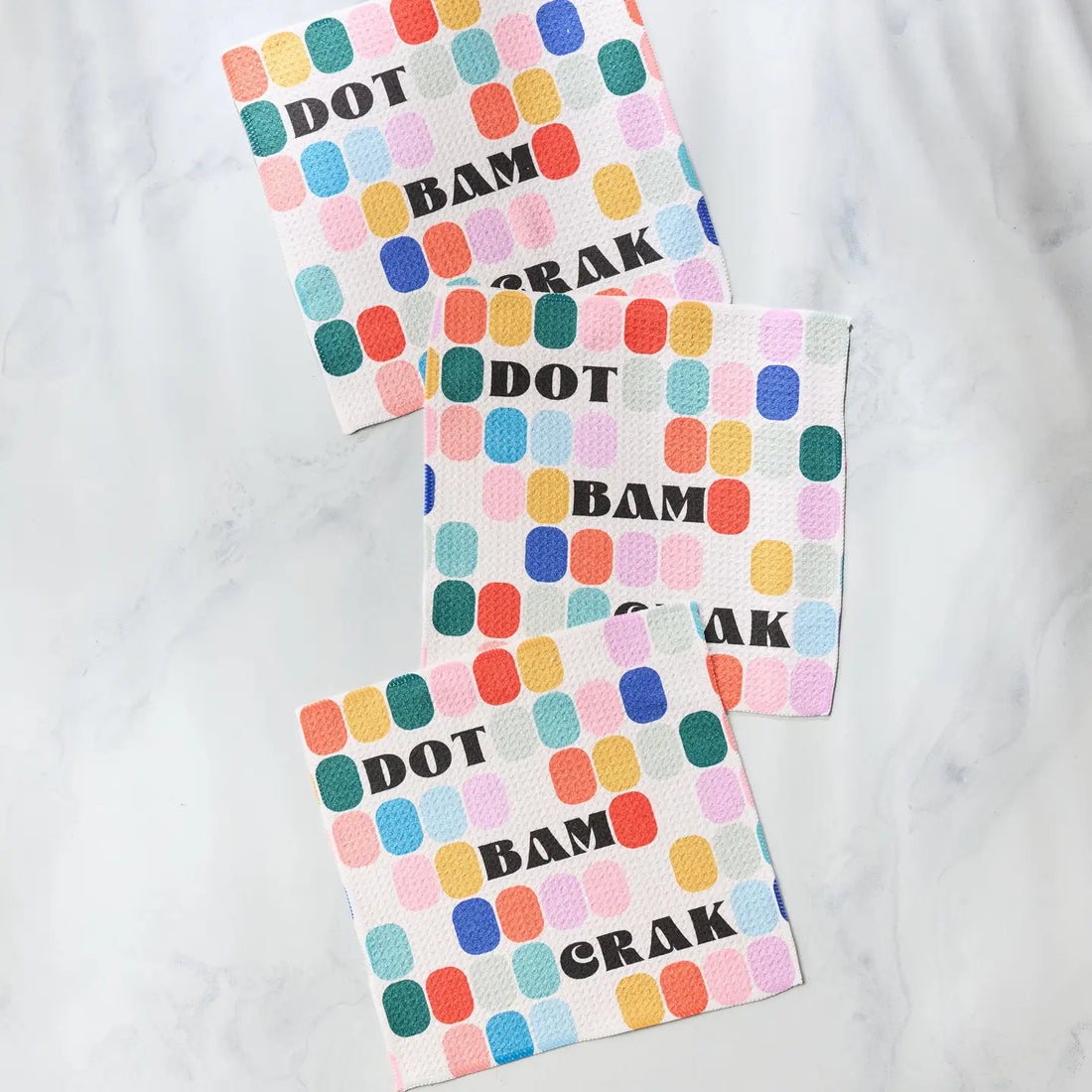 Geometry Tile Talk Dishcloth Set