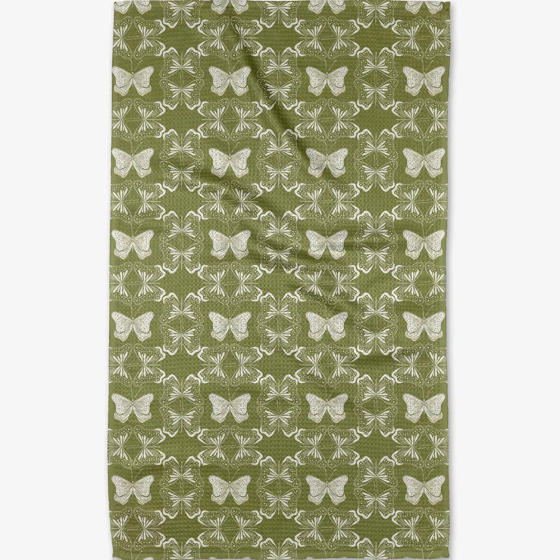 Geometry Geometric Butterflies Tea Towel