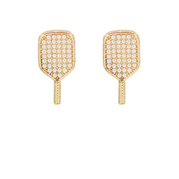 Pickle Ball Racket Earrings