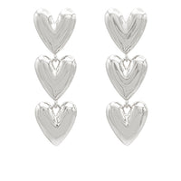 Puffy Heart Earrings