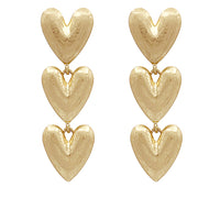 Puffy Heart Earrings