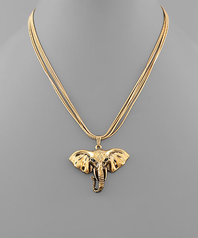 Elephant Memory Necklace