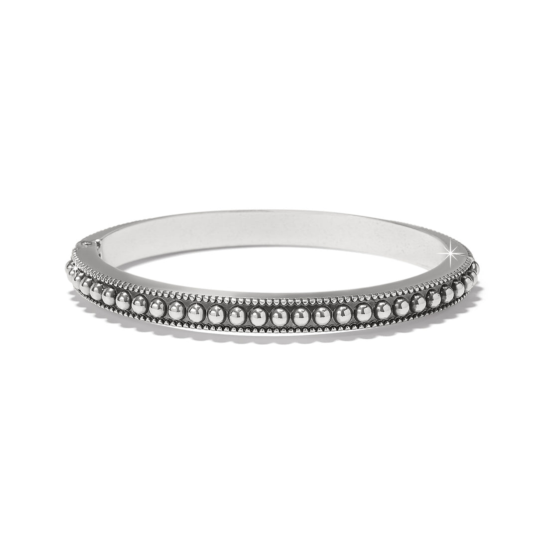 Brighton | Pretty Tough Gem Hinged Bangle- Crystal