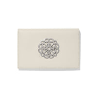 Brighton | Ferrara Medallion Folio Wallet-White