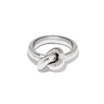 Brighton | Interlok Single Knot Ring-Silver