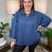 Coco & Carmen | Heavenly Luxe Zip Cardigan