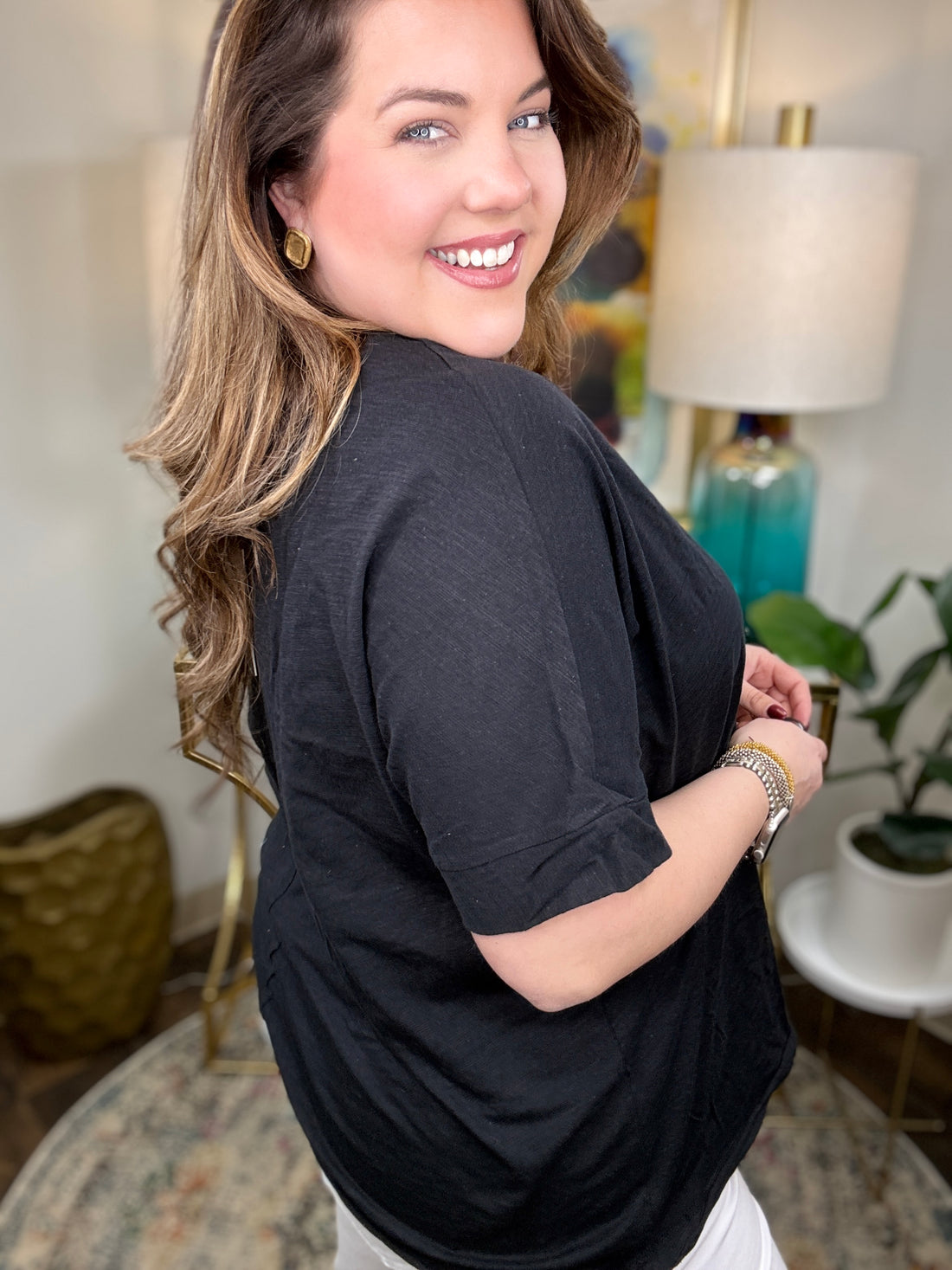 Wind In My Hair Top-S-3X: 4 Colors