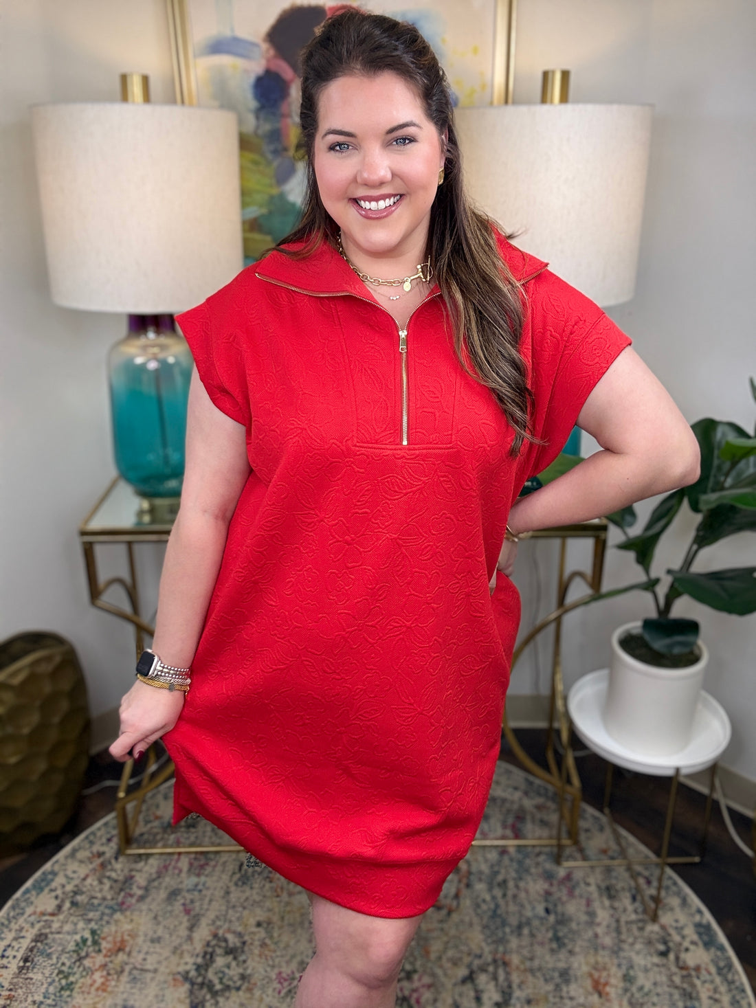 Already There Dress-2 Colors-S-3X!