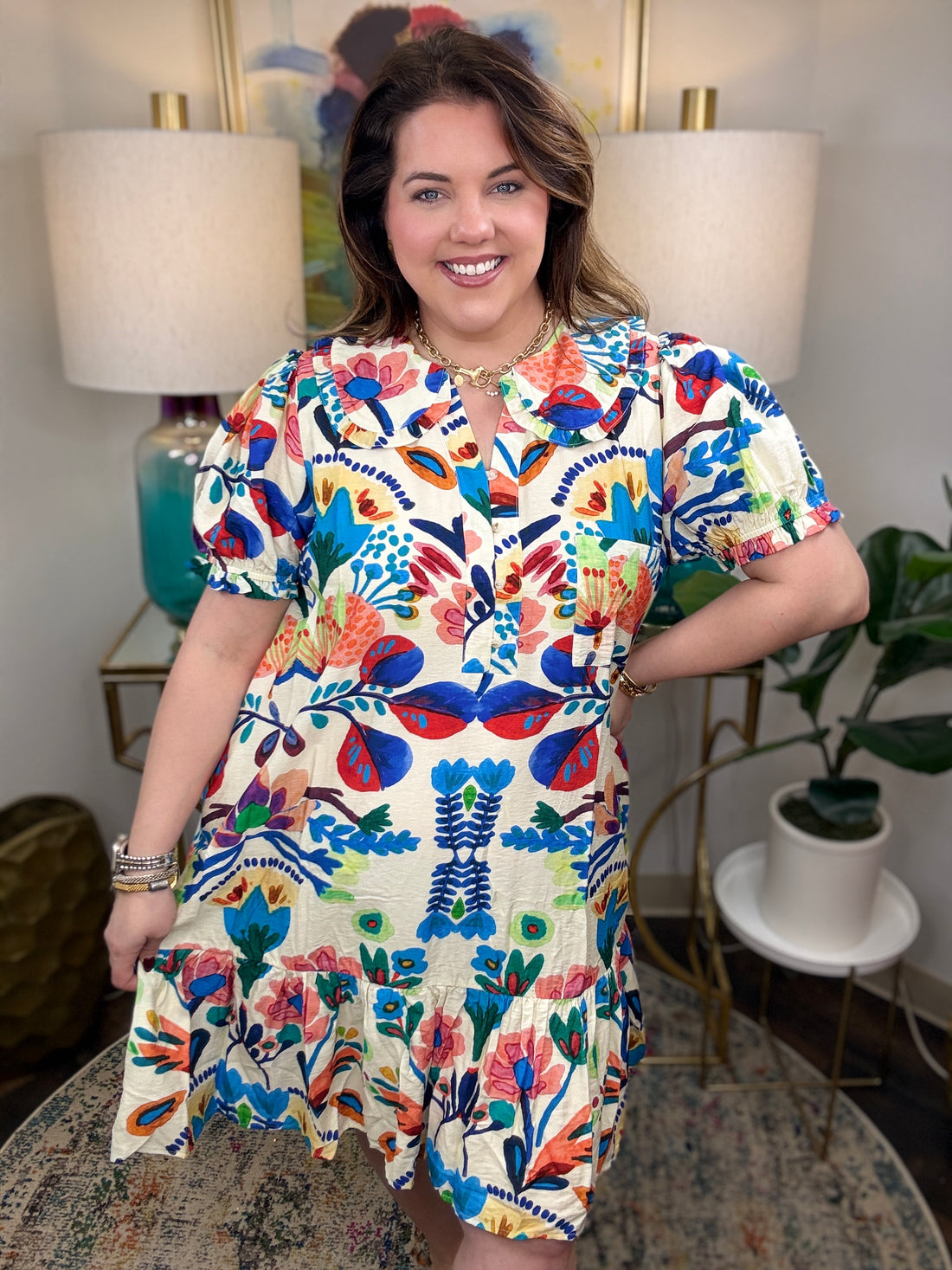 Gleam Curvy Dress