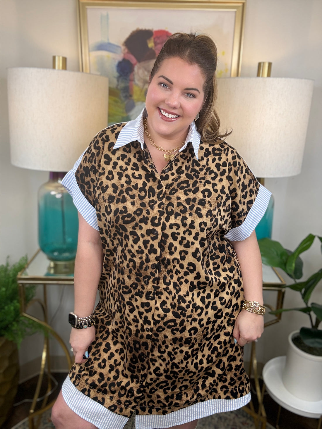 Showing Up Dress-S-3X