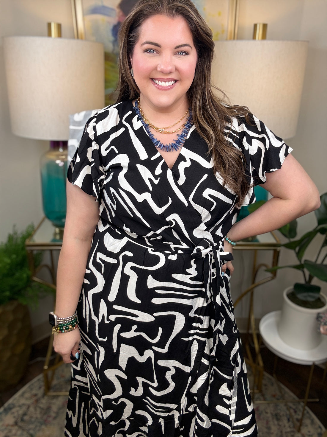 Positive Thoughts Dress-S-3X!