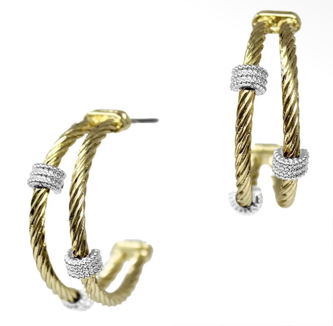 Saving Time Earrings