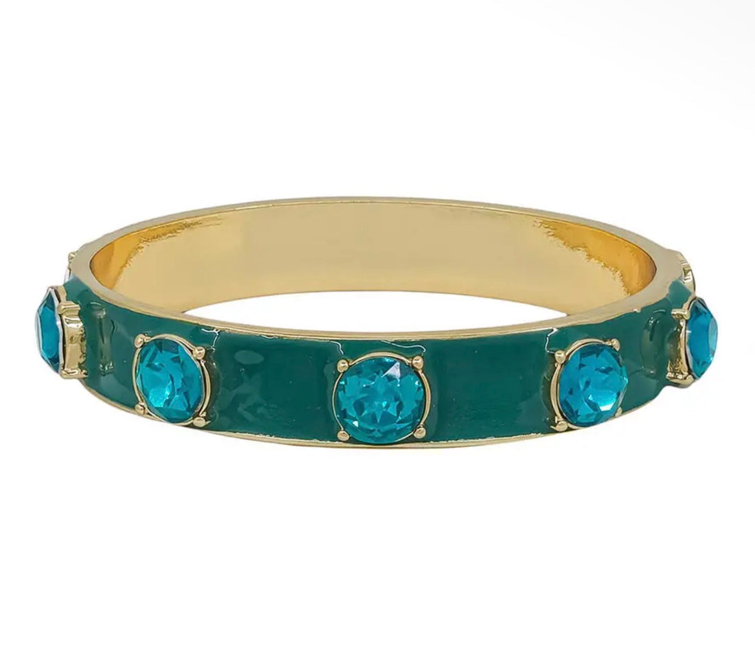 Bejeweled Bangle Bracelet
