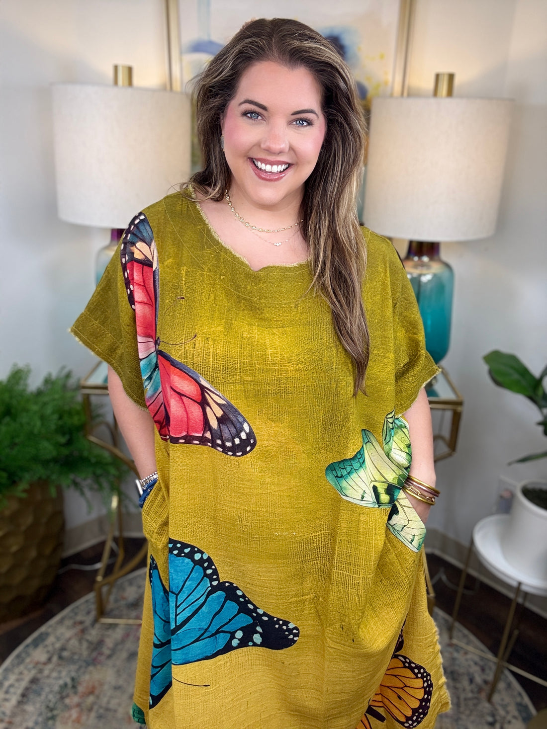 Butterfly Dreams Curvy Dress
