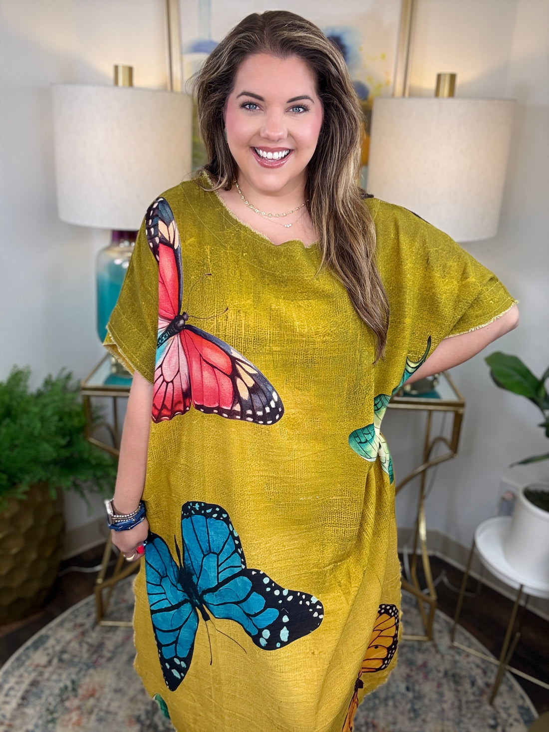 Butterfly Dreams Curvy Dress