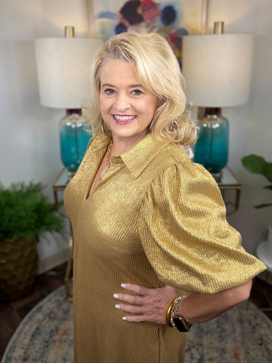Gold Rush Dress