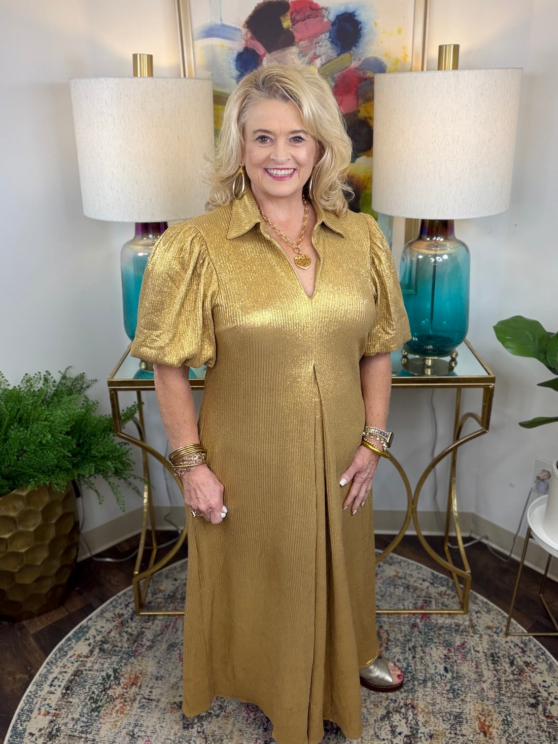 Gold Rush Dress