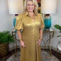 Gold Rush Dress