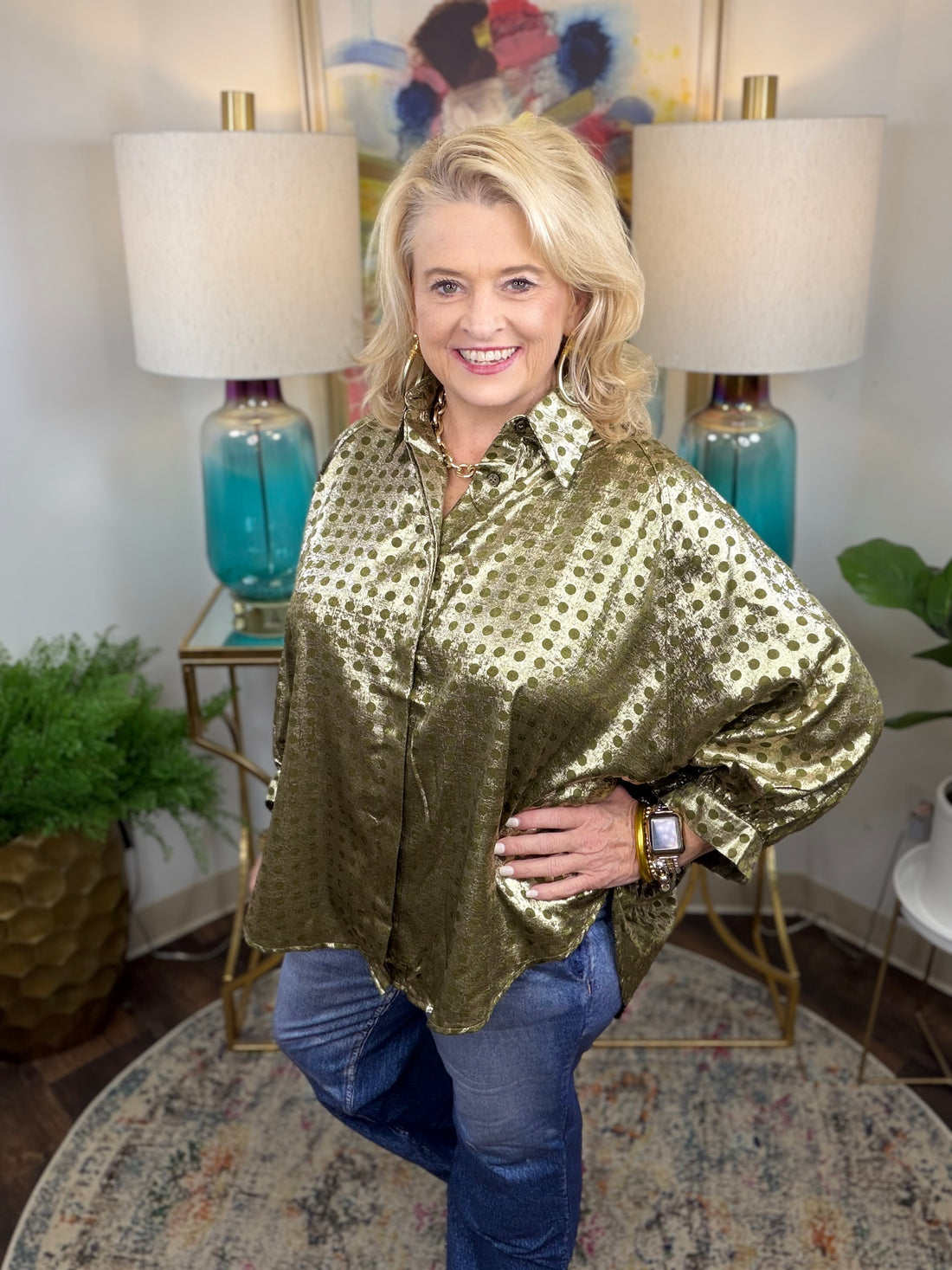Polka Dot Party Top