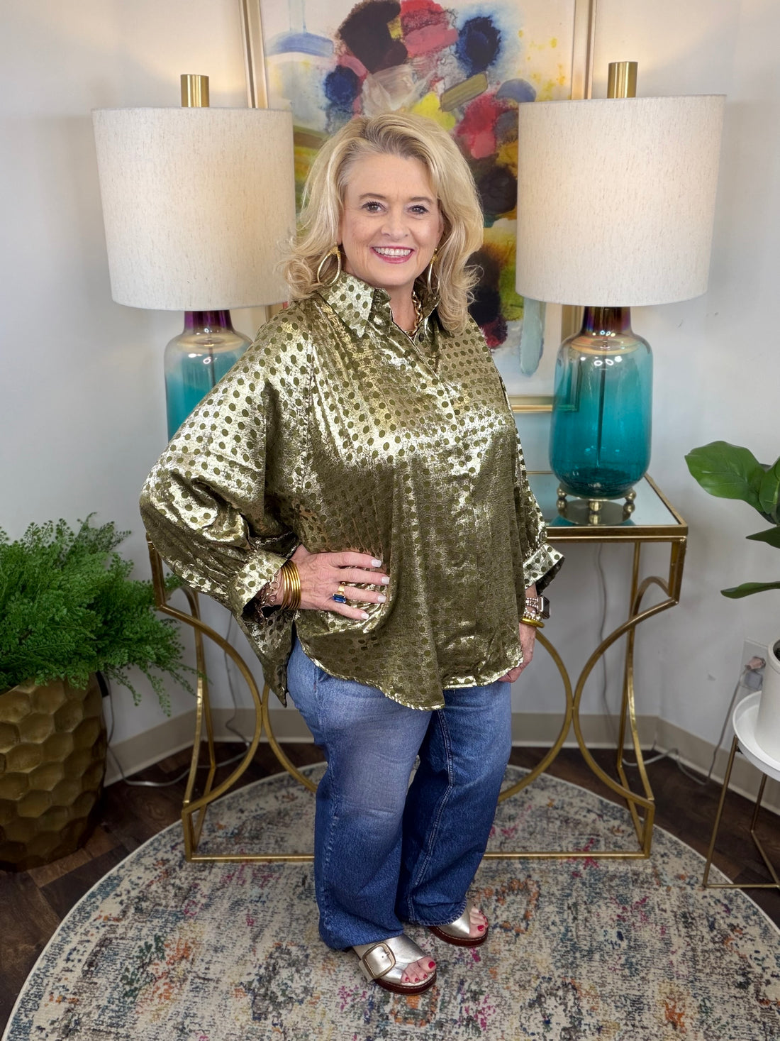 Polka Dot Party Top