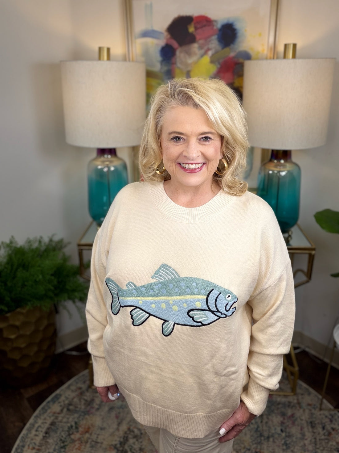Gone Fishing Sweater