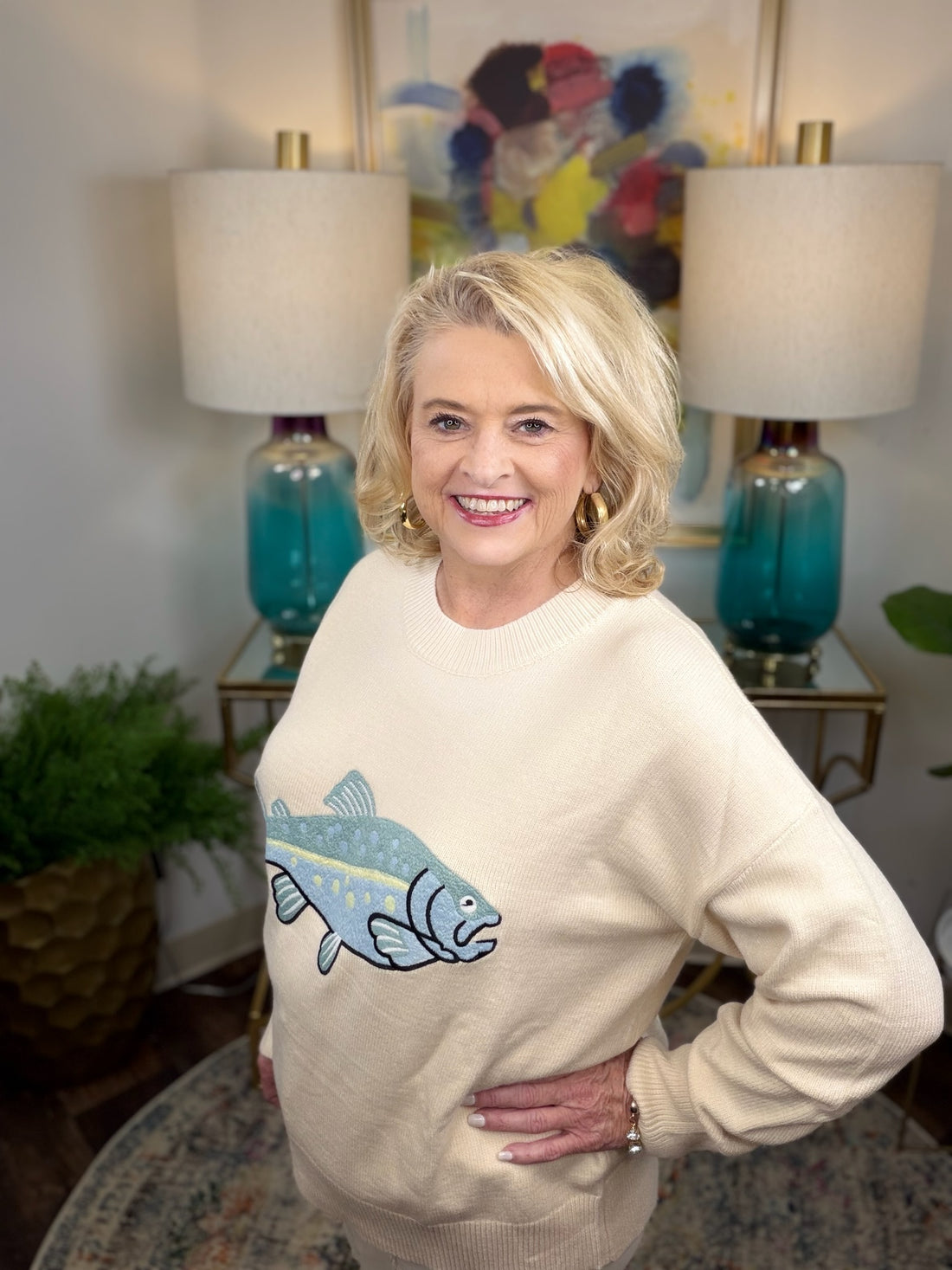 Gone Fishing Sweater