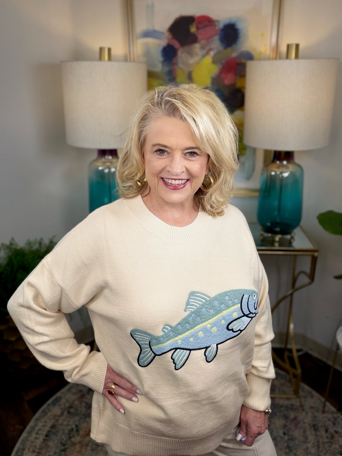 Gone Fishing Sweater
