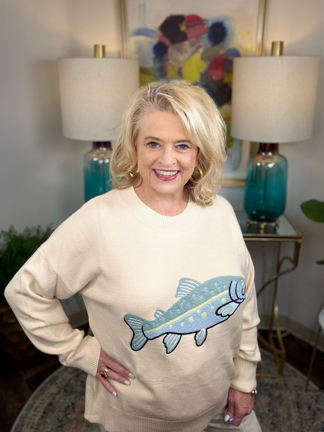 Gone Fishing Sweater
