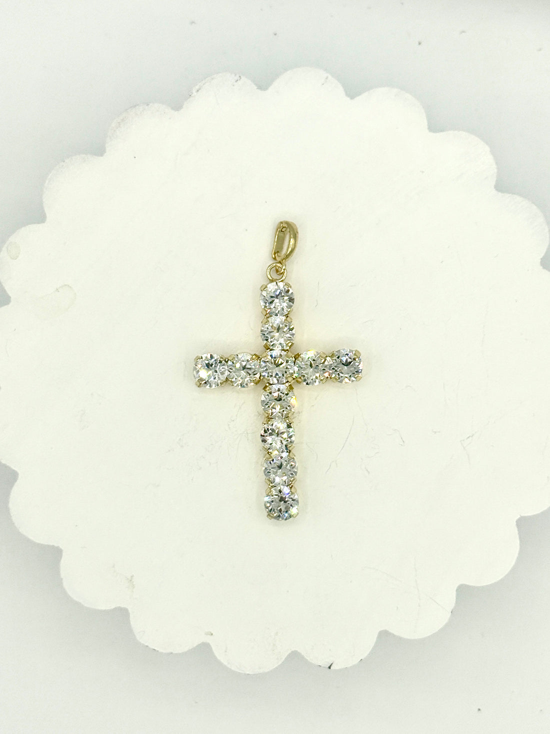 All That Glitters Cross Pendant-3 Colors