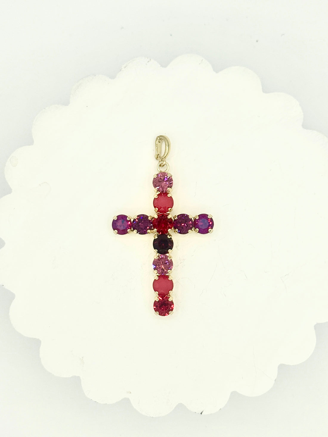 All That Glitters Cross Pendant-3 Colors