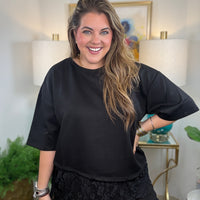 Lacey Curvy Top