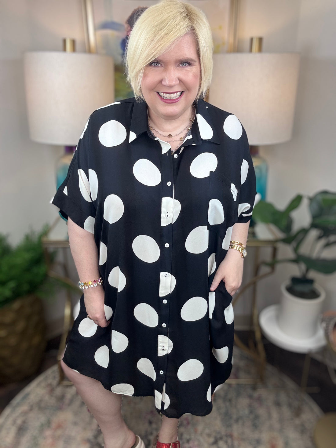 Whimsy At Heart Dress-S-3X