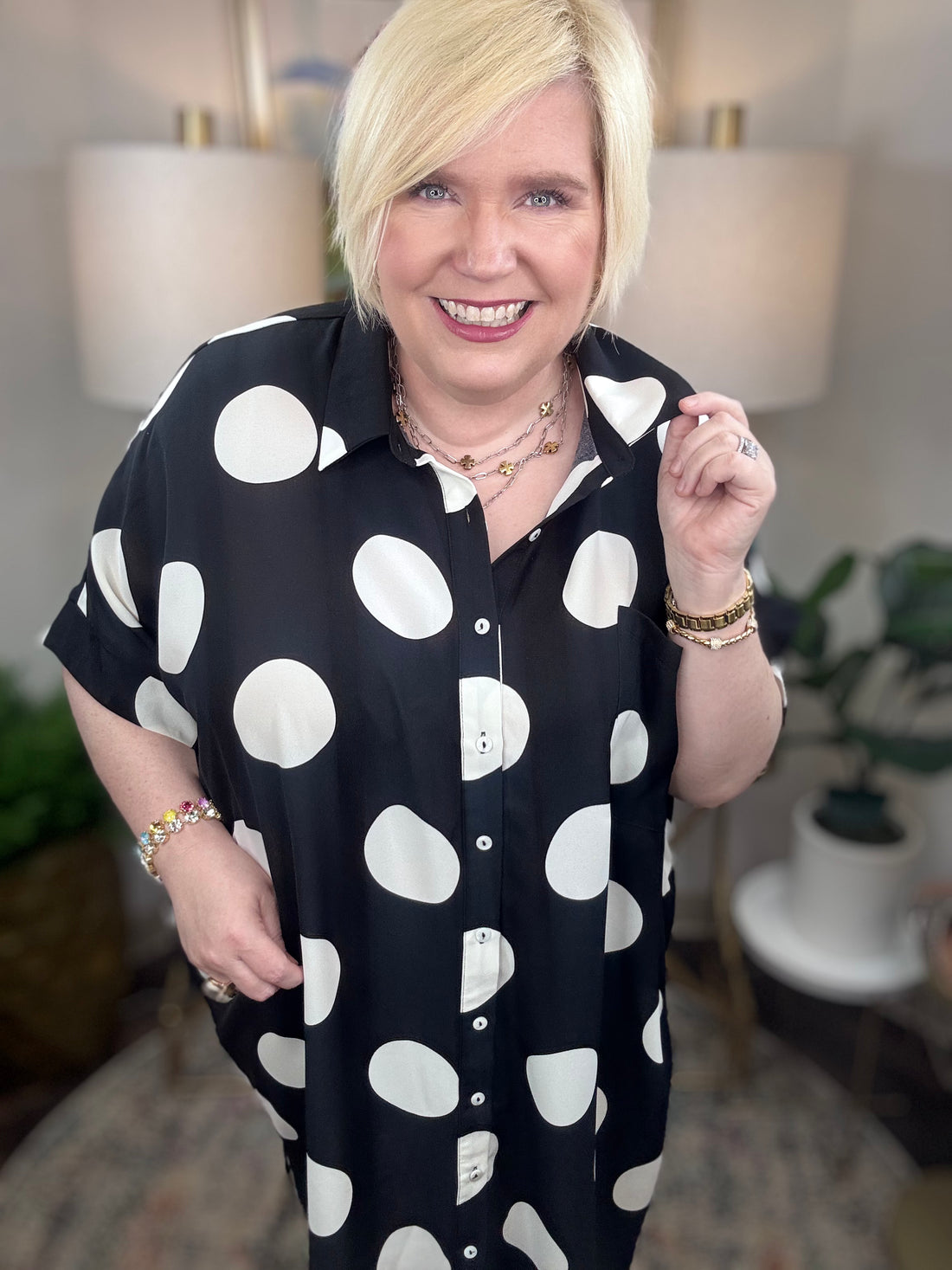 Whimsy At Heart Dress-S-3X