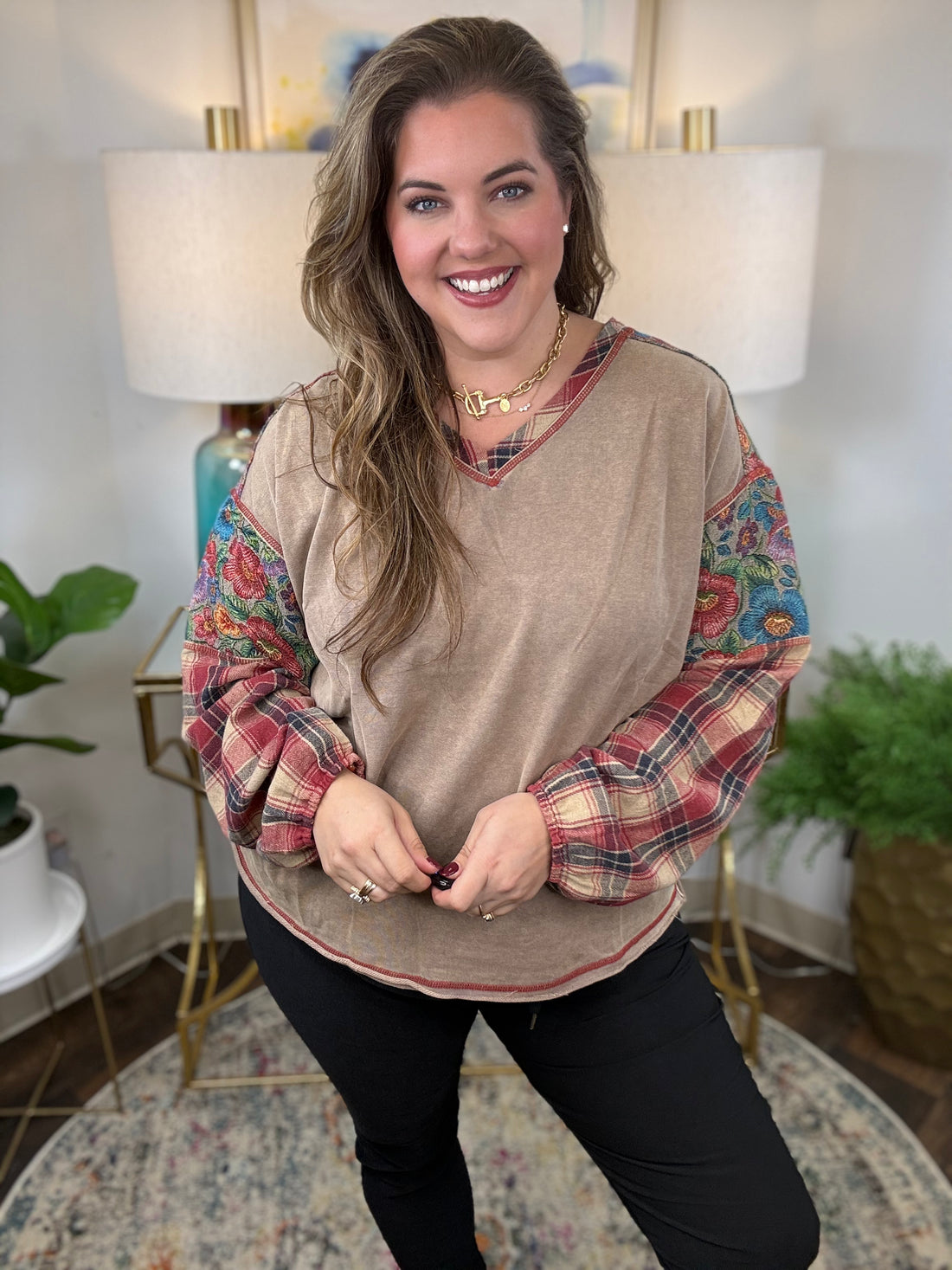 Easy Does It Curvy Top