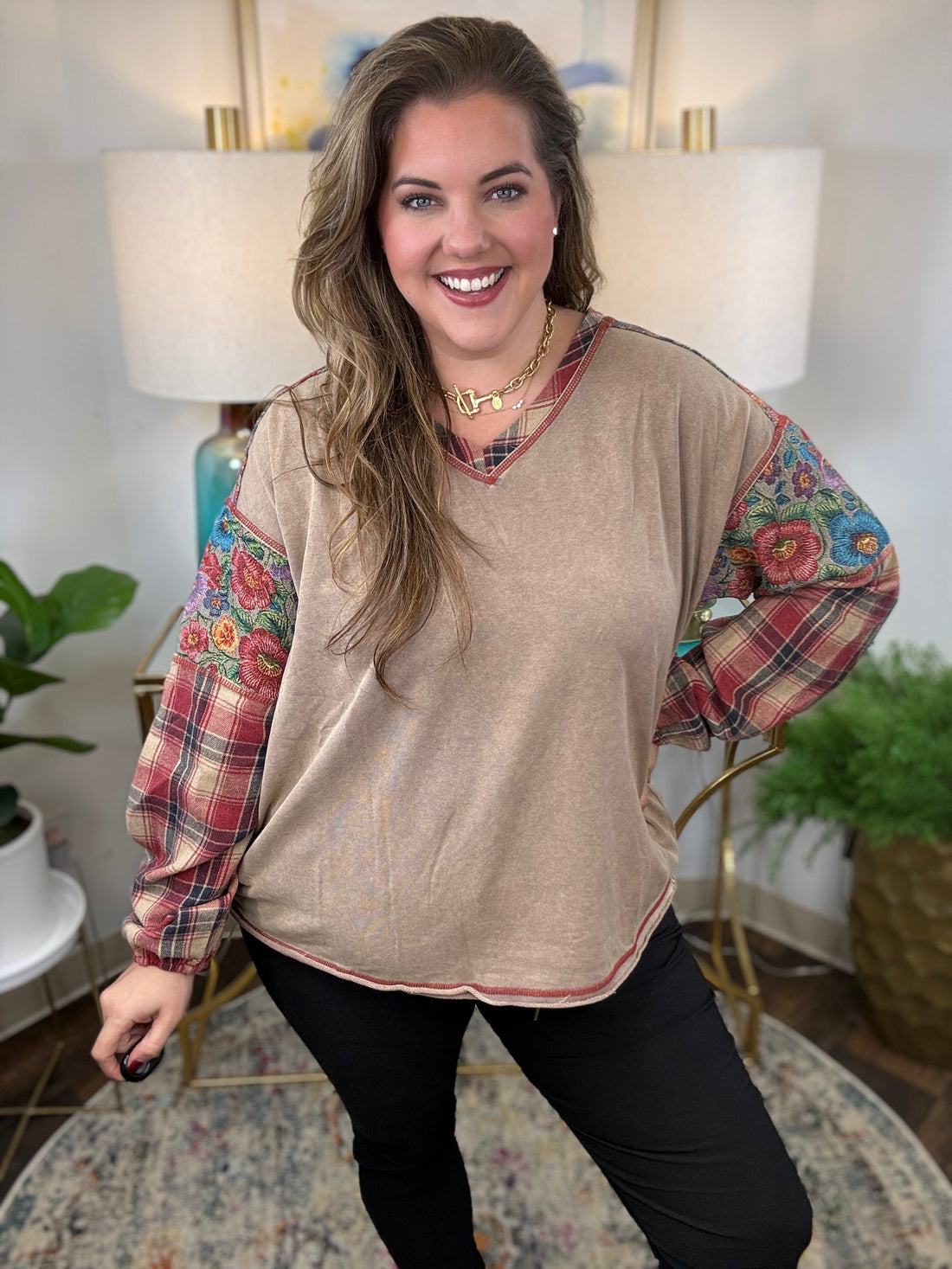 Easy Does It Curvy Top