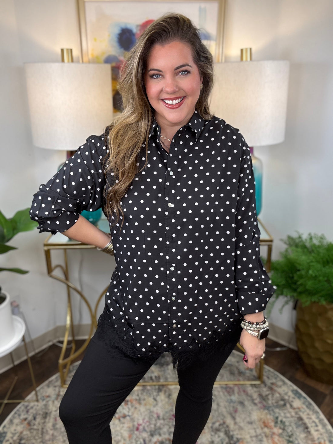 Dotty Darling Top