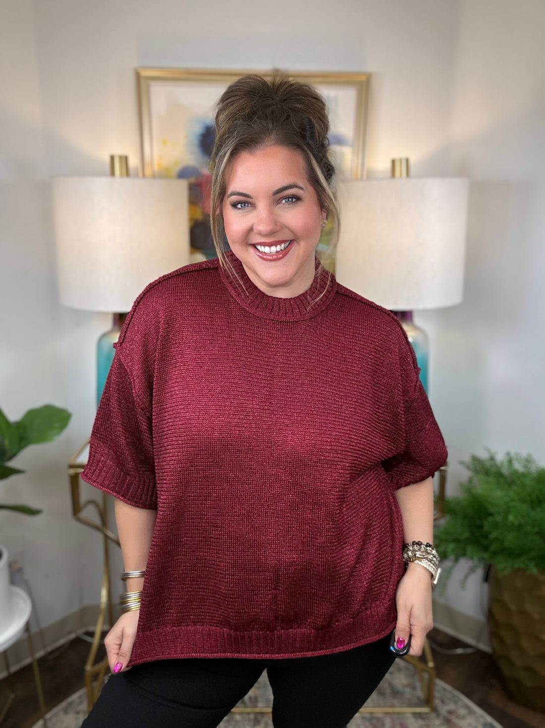 Garnet Dreams Sweater