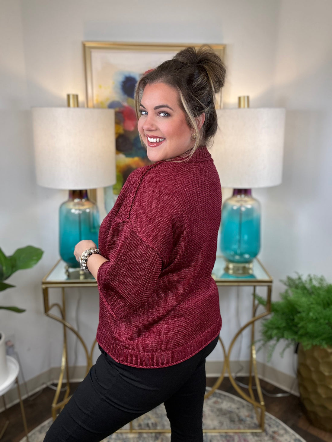 Garnet Dreams Sweater