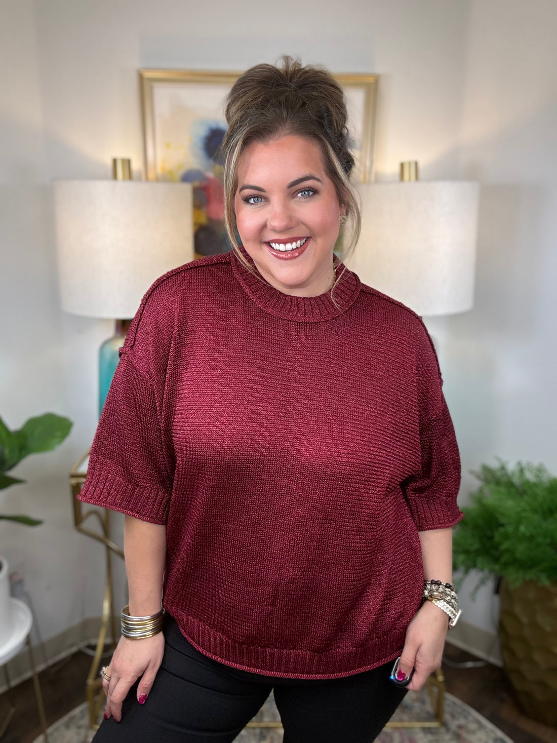 Garnet Dreams Sweater