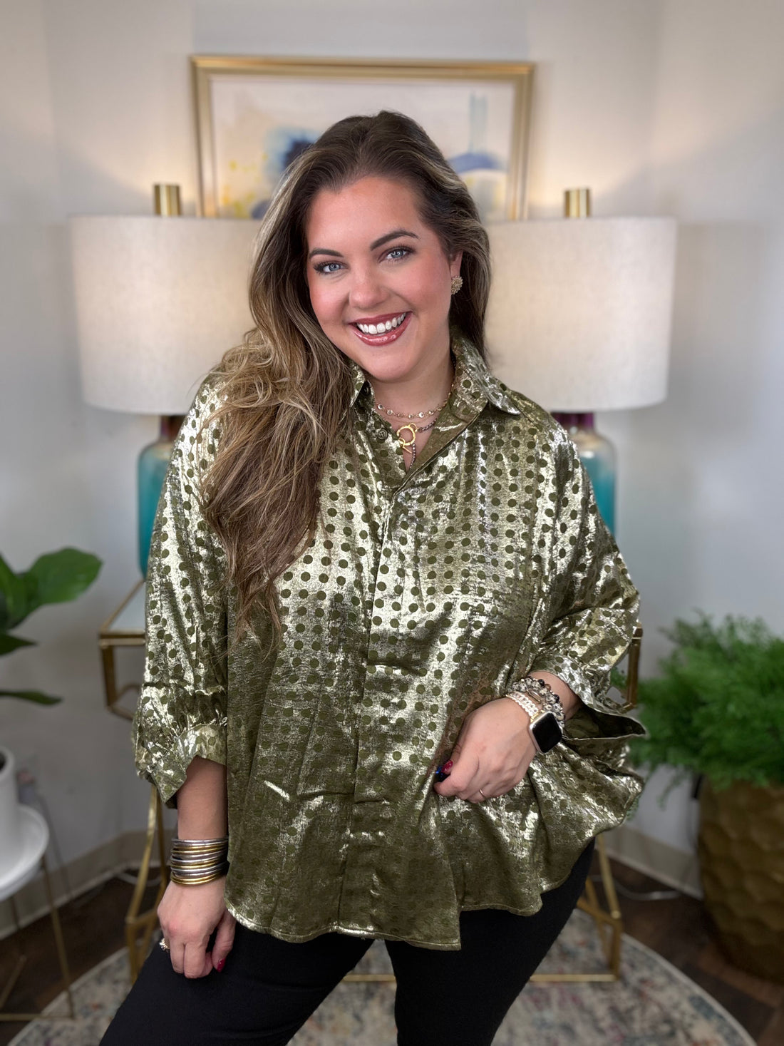 Polka Dot Party Top