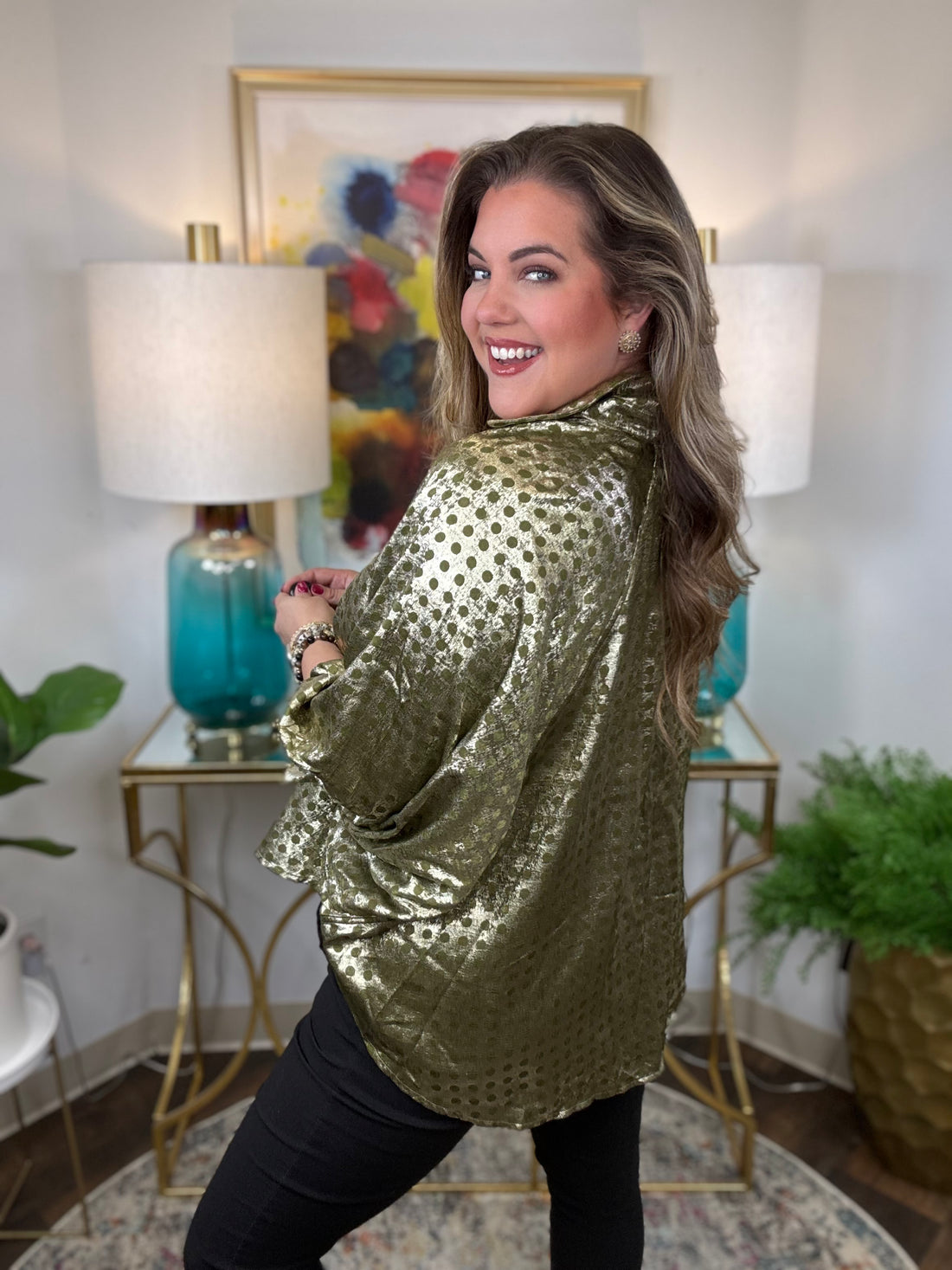 Polka Dot Party Top