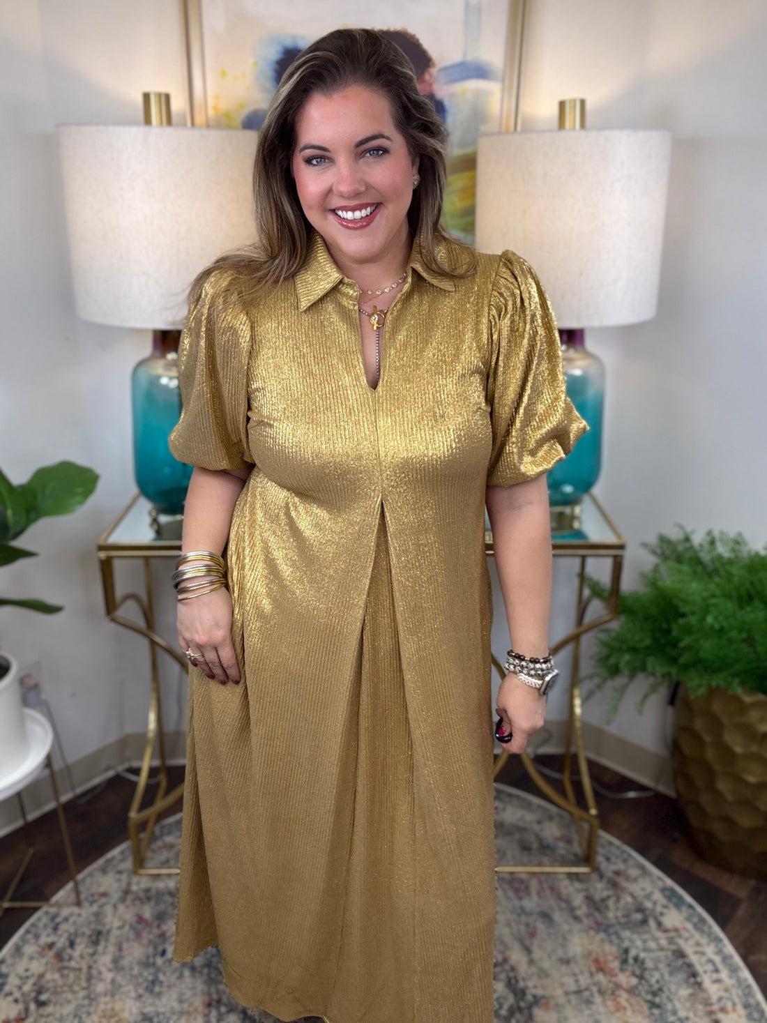 Gold Rush Dress