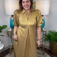 Gold Rush Dress