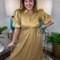 Gold Rush Dress