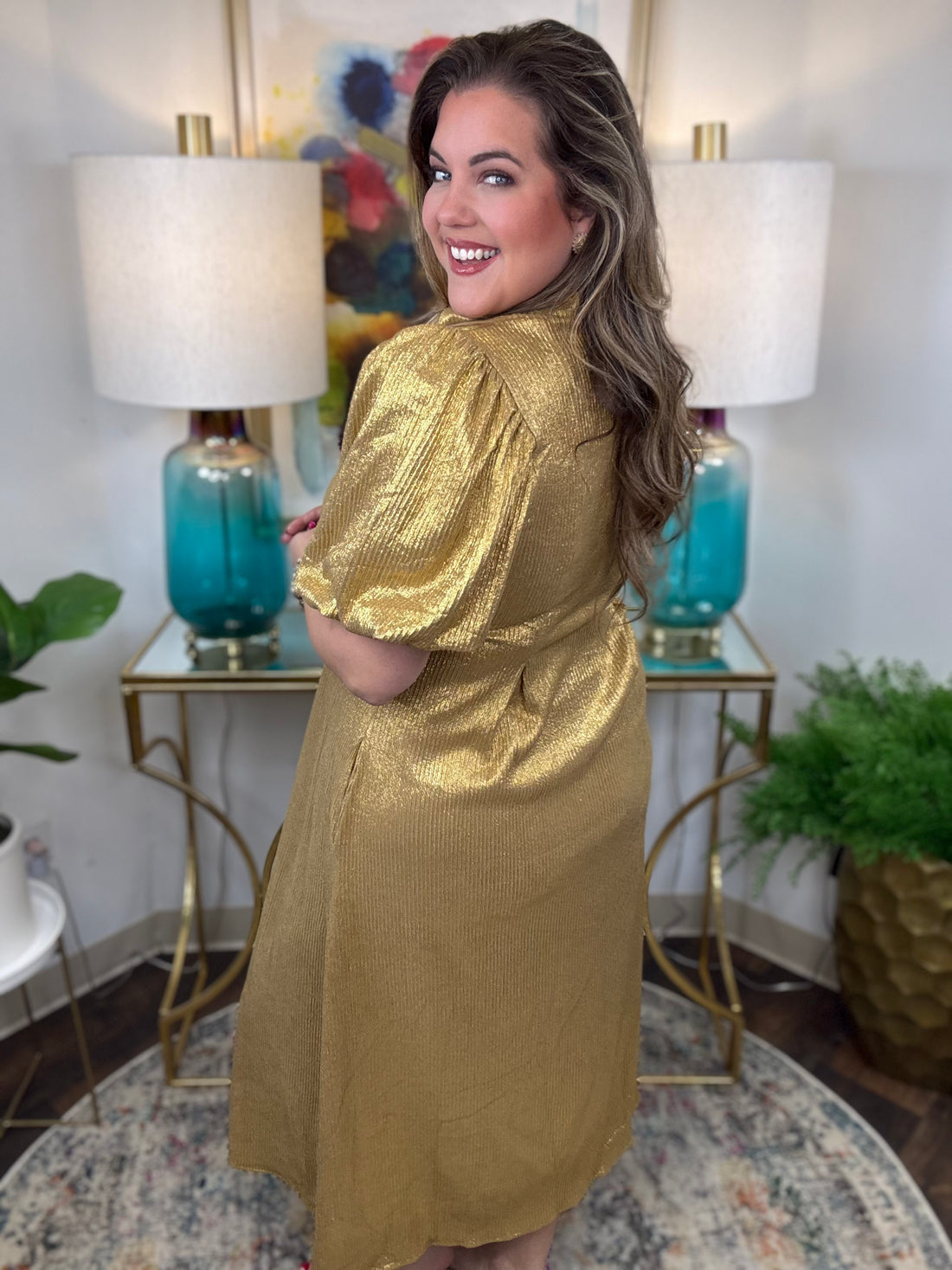 Gold Rush Dress